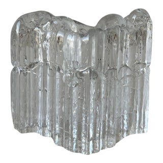 Vintage Rosenthal Inca Crystal Ice Taper For Sale