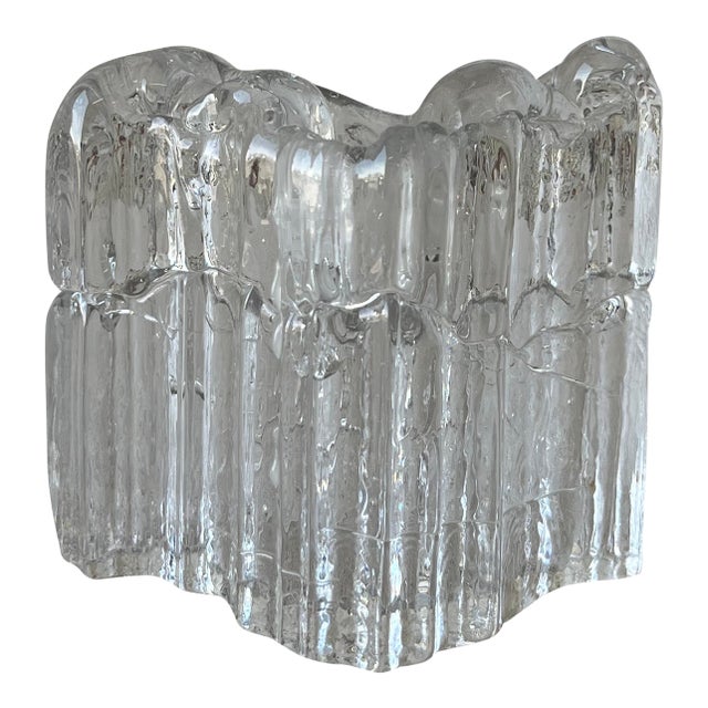 Vintage Rosenthal Inca Crystal Ice Taper For Sale