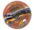 Terra Cotta Vintage Tim Lazer Signed Hand-Blown Art Glass Amphora Handle Vase For Sale - Image 8 of 10
