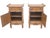 Hollywood Regency 1940s Pair Vintage Chinese Chippendale Style Pagoda Nightstands For Sale - Image 3 of 8