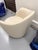 2020s DWR Leather Lína Swivel Chair For Sale - Image 5 of 10