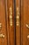 1960s Vintage Hollywood Regency Carved Gilded Wood Doors Pair Louis XVI Neoclassical For Sale - Image 5 of 15