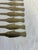 Mid-Century Modern Vintage Silver-Tone Swordfish Cocktail Skewers, Set of 8 For Sale - Image 3 of 8