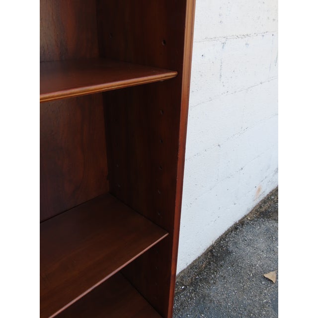 Early 1900s Rockford Tall Narrow Bookcase Display Shelving Cabinet 6357 For Sale - Image 17 of 18