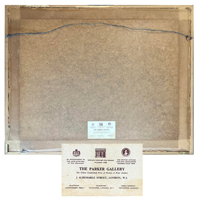 Neoclassical Engraving - Kensington Palace South View by Tinney - Early 19th Century For Sale - Image 11 of 12