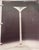 Pair of Sandblasted Lucite Torchere by Karl Springer For Sale In Atlanta - Image 6 of 8
