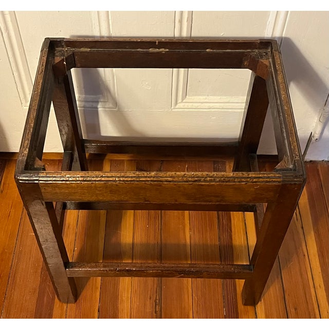 Antique 18th Century English George III Chippendale Mahogany Stool of Diminutive Size - Stair & Co. Provenance For Sale - Image 15 of 18