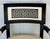 Currey & Company Currey & Company Modern Black and Gold Greek Key Chairs Pair For Sale - Image 4 of 7
