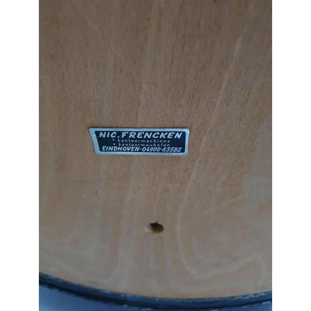 Textile Vintage Dutch Lounge Chair from De Wit For Sale - Image 7 of 13