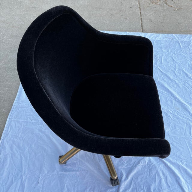 Black 'Bumper’ Chair by Ward Bennett For Sale - Image 8 of 12