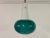 Italian Green and White Glass Ceiling Pendant, 1960s For Sale - Image 6 of 11