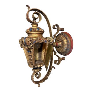 Moorish Revival Sconce For Sale