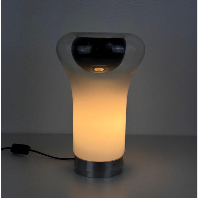 Early Edition Saffo Table Lamp by Angelo Mangiarotti for Artemide, Italy, 1967 For Sale - Image 11 of 11