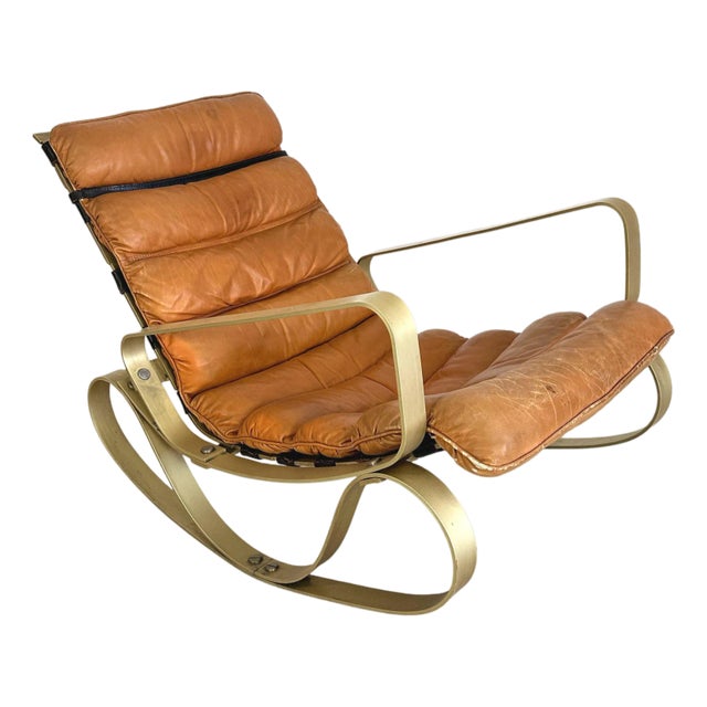 Rocking Chair by Luciano Frigerio, 1970s For Sale