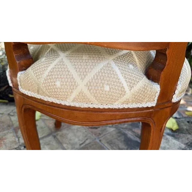 Late 20th Century Louis XV-Style Dining Chairs by La Maison Élégante Pour Les Meubles Français- Set of 6 For Sale - Image 15 of 17