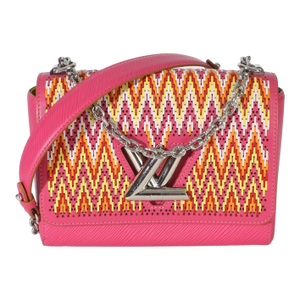 Pink Multicolor Stitch Epi Twist MM