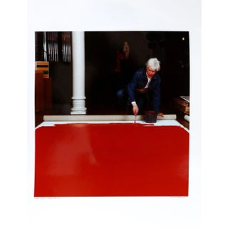 Andy Warhol Red Series Iii, Photo Portrait by Curtis Knapp For Sale