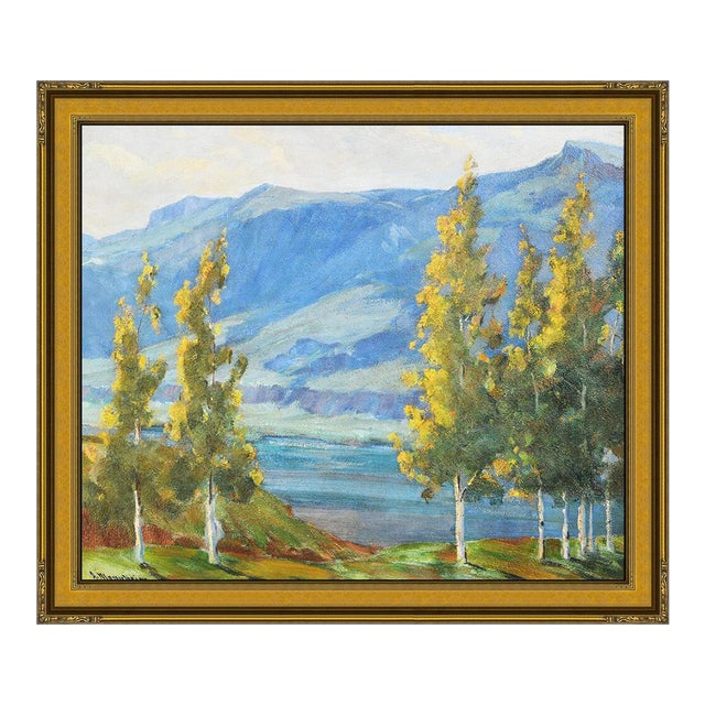 Early 20th Century Quaken Aspens, Jean Mannheim For Sale