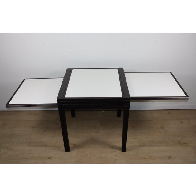Black Modular 2-Tone Table by Bernard Vuarnesson, 1980s For Sale - Image 8 of 18