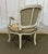 Beige Louis XV Style Cabriolet Armchair, 1970s For Sale - Image 8 of 11