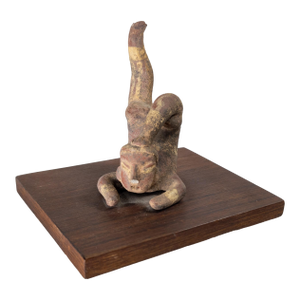 Mid-Century Pre-Columbian Style Pottery Acrobat in Tlatilco Mexican Style