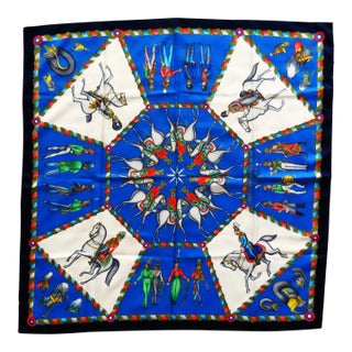 Hermes French Silk Scarf "L'Armee Imperiale Russe" For Sale