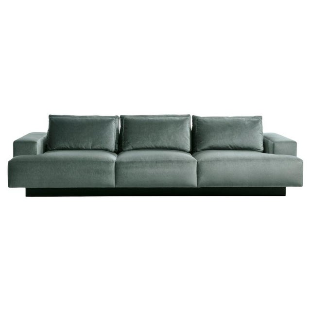 Black Morrison Three-Seater Sofa by Somaschini For Sale - Image 8 of 8