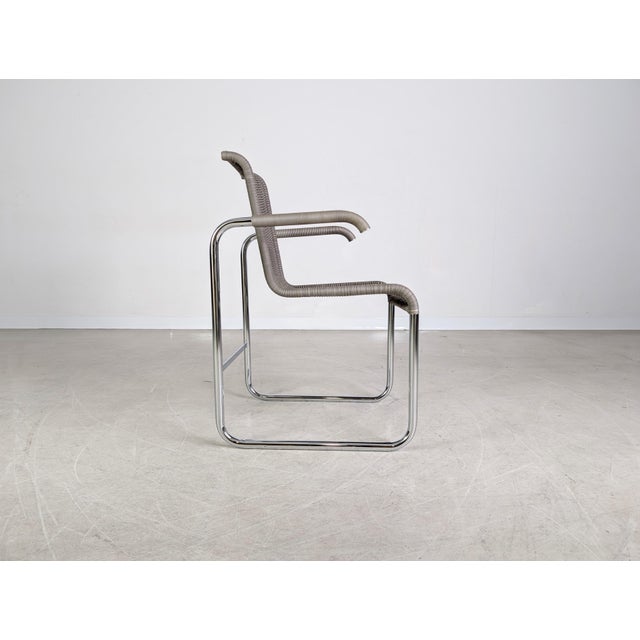 Woven Grey D26E Cantilever Armchair from Tecta For Sale - Image 5 of 9