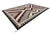 Contemporary Navajo Style Wool Area Rug With Geometric Diamond & Border Motif For Sale - Image 11 of 11