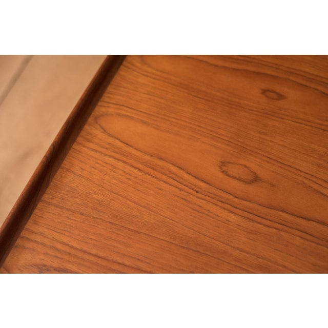 Vintage Danish Teak Two-Tier Coffee Table by Poul Jensen for Selig For Sale - Image 13 of 18