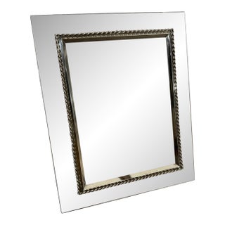 1960s High Quality Mid-Century Modern Smoked Glass Italian Picture Frame For Sale