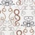 Schumacher Schumacher X Charlap Hyman Herrero Giove Wallpaper in Agate & Onyx For Sale - Image 4 of 5