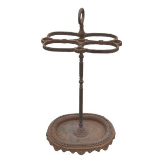 Cast Iron Umbrella Stand, 1950s For Sale