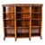 Antique Victorian Open Breakfront Bookcase, 1800s For Sale