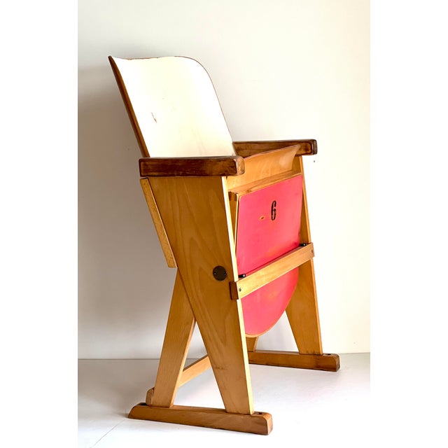Mid-Century Modern Vintage Cinema Seater from Ton, 1960s For Sale - Image 3 of 18
