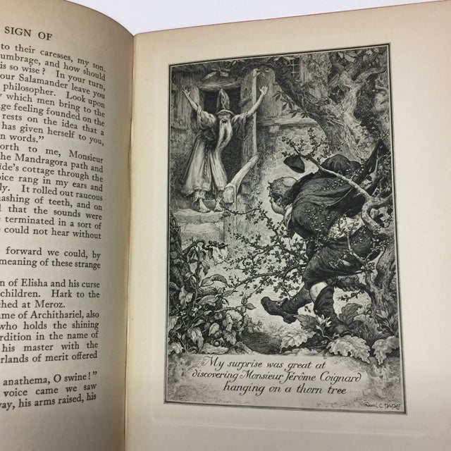 1922 Anatole France at the Sign of the Reine Pedauque For Sale - Image 4 of 8