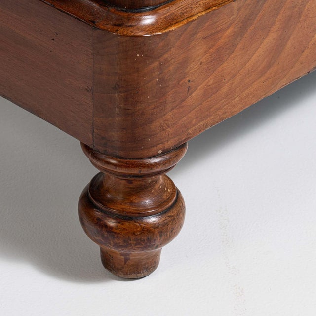 French 19th Century France Rich Mahogany Flame Mahogany Buffet For Sale - Image 3 of 11