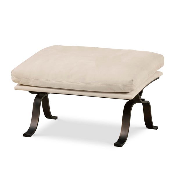 2020s Tara Shaw for Century Furniture Saint Laurent Ottoman For Sale - Image 5 of 5
