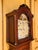 Wood Antique English Grandfather Clock in Oak, 19th Century For Sale - Image 7 of 18