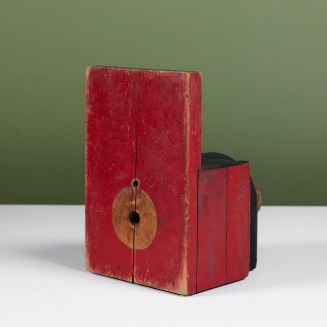 Black Wood Camera Found Art For Sale - Image 8 of 11