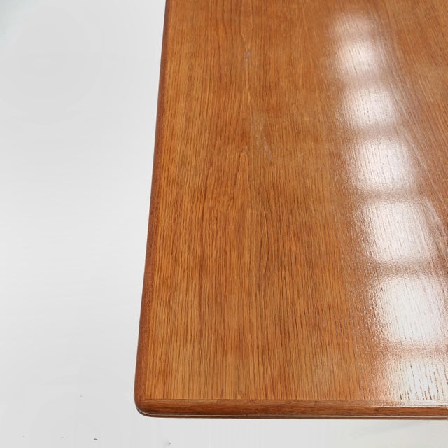 Nibay Extendable Table in Oak by Tobia and Afra Scarpa for Gavina, 1960s For Sale - Image 18 of 18