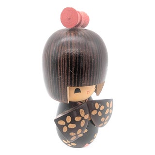 Vintage Japanese Wood Kokeshi Doll For Sale