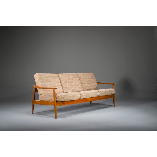Danish Modern Seating Set in Teak by Arne Vodder for France & Søn, 1960s, Set of 3 For Sale - Image 14 of 18