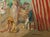 Mid 20th Century Jacques Deveau Beach Scene Painting For Sale - Image 4 of 7