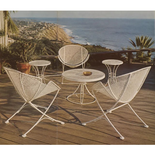 Mid-Century Modern Salterini "Radar" Atomic Lounge Set, Mid-Century Modern, C. 1955–1965, Attributed, 6 Pieces For Sale - Image 3 of 18