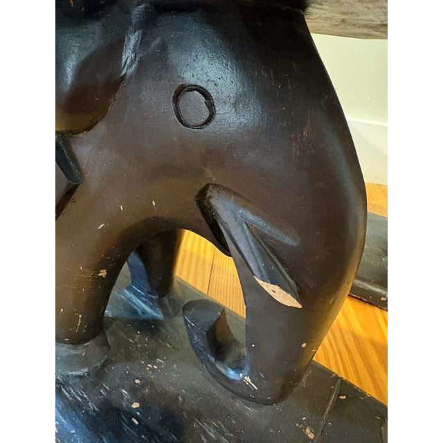 Pair of Antique Elephant Ashanti Stools For Sale - Image 11 of 12