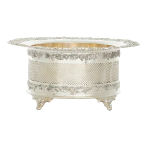 Antique English Silverplate Barware / Tableware Wine Cooler
