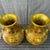 Mid 20th Century Monumental Pair of Yellow Cloisonné Enamel Dragon Vases For Sale In Los Angeles - Image 6 of 6