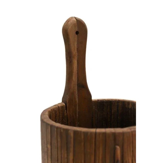 Small Wooden Pail For Sale - Image 4 of 10