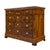 Early 19th Century French Restoration Burled Walnut Chest of Drawers With Carrara Marble, Circa 1830 For Sale - Image 5 of 9